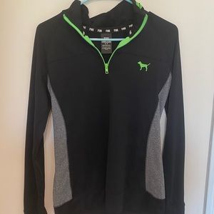 PINK victoria’s Secret, quarter zip pullover ultimate